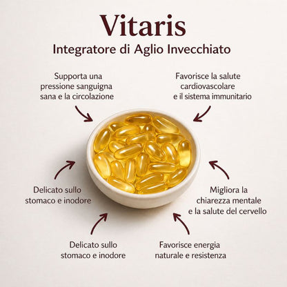Estratto di Aglio Invecchiato — Supporto Clinicamente Studiato per la Pressione Sanguigna Prima di Ricorrere ai Farmaci