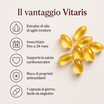 Estratto di Aglio Invecchiato — Supporto Clinicamente Studiato per la Pressione Sanguigna Prima di Ricorrere ai Farmaci