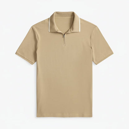 Classic Fit Stretch Mesh Polo Shirt