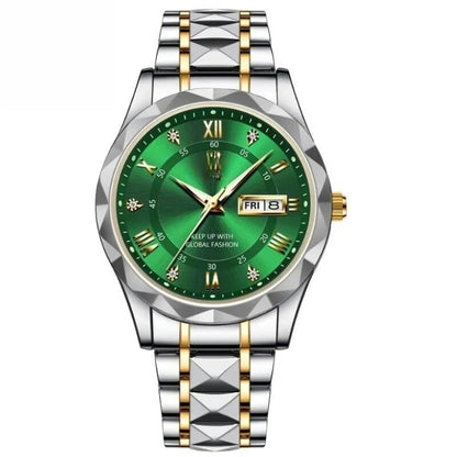 Luminous Steel Watch 40 Mm – Waterproof | Transfer Steel
