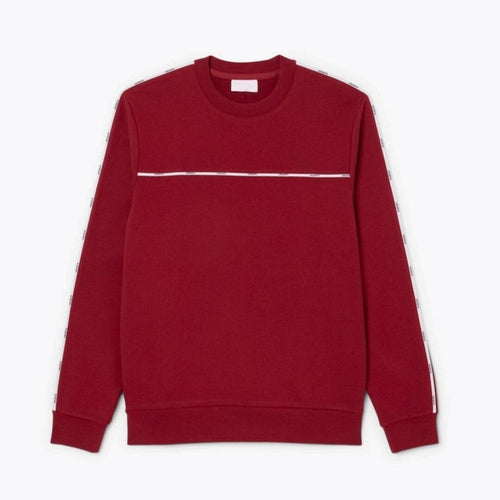 Logo Trim Fleece Sweatshirt