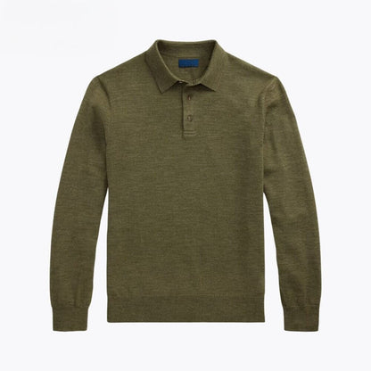 Wool Polo-Collar Jumper