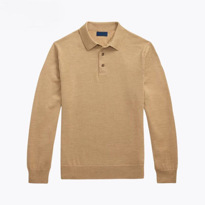 Wool Polo-Collar Jumper