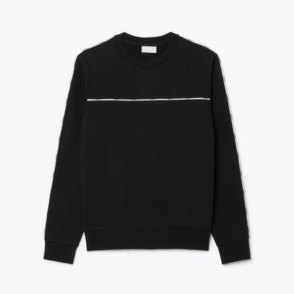 Logo Trim Fleece Sweatshirt