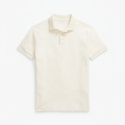 Custom Slim Fit Stretch Mesh Polo Shirt
