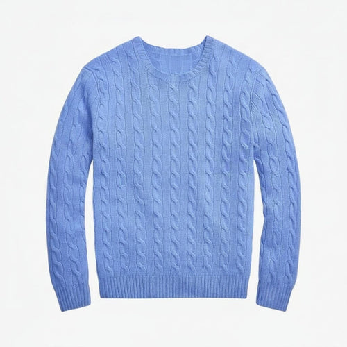 Cable-Knit Wool-Cashmere Jumper