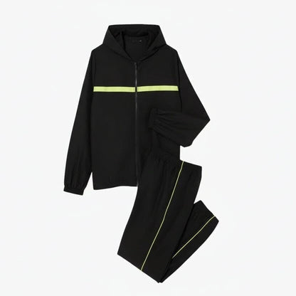 Logo Stripe Tennis Tracksuit